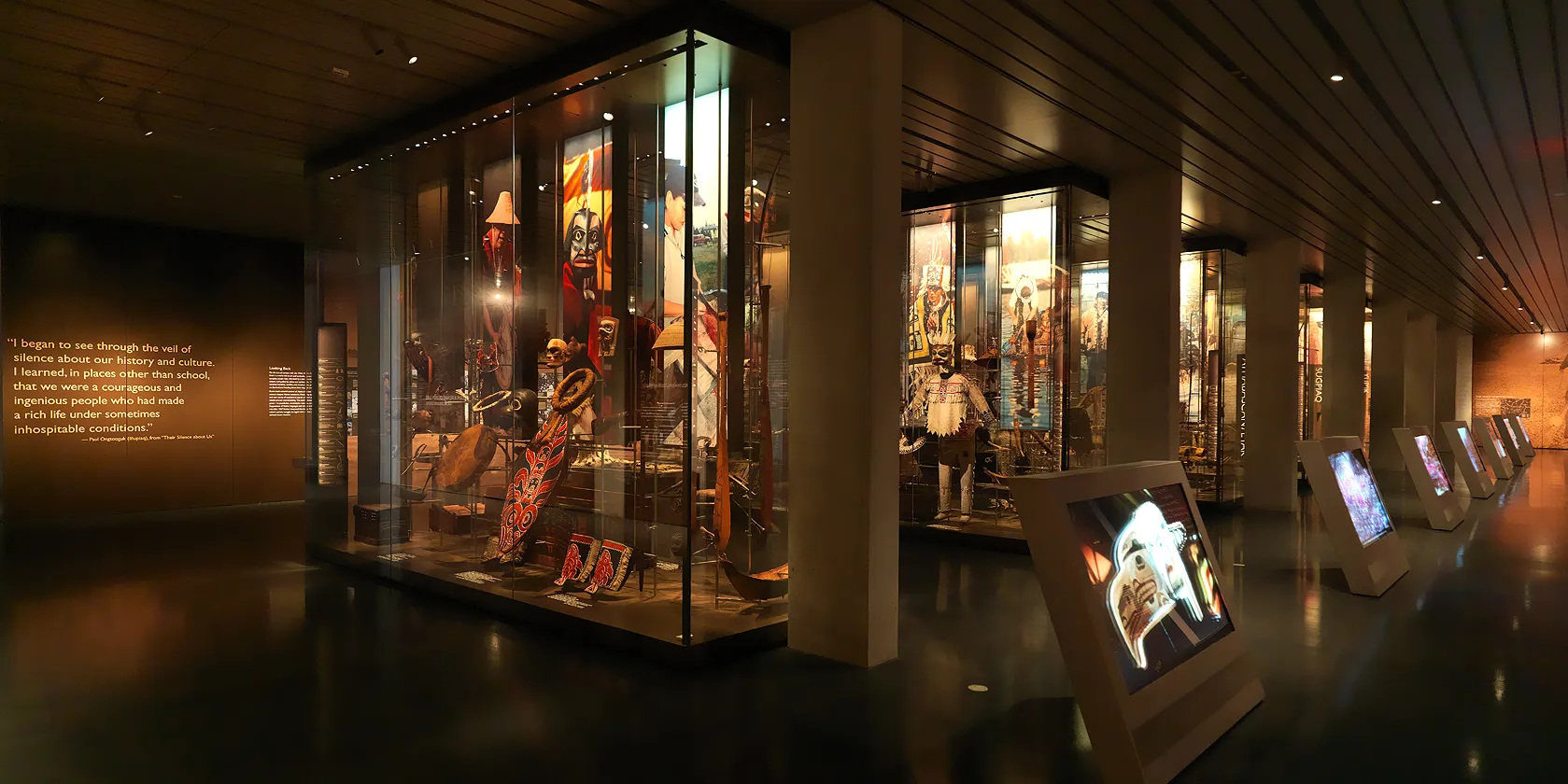 Anchorage Museum cases