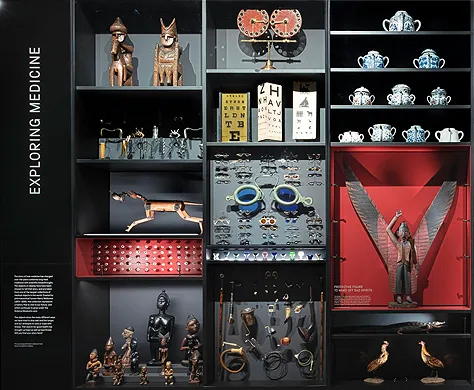 Science Museum display case