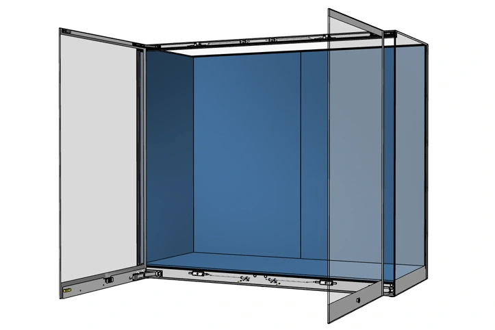 vista 2400 open case